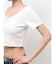 BUNNY 2WAYレースアップショートTシャツ