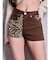 GG studs leopardショートパンツ