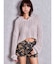 HANDニットライクショートHOODIE
