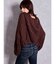 HANDニットライクショートHOODIE