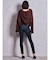 HANDニットライクショートHOODIE