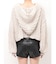 HANDニットライクショートHOODIE