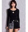 GG bijou MOLD long sleeveニットトップス