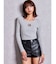 GG bijou MOLD long sleeveニットトップス