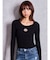 GG bijou MOLD long sleeveニットトップス