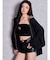 FULL FACE BUNNY ZIP UPパーカー