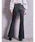 ジャストウエストSLIM FITフレアデニムパンツ