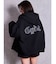 BACK GYDAラインストーンラメパーカー