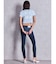 J/W SIDE RIPPED スキニーデニムPT