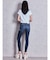 J/W SIDE RIPPED スキニーデニムPT