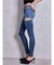 J/W SIDE RIPPED スキニーデニムPT