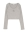 GGロゴラインストーンラメテレコ long sleeveトップス
