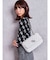 GGベロアbijou quiltingショルダーBAG