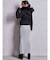 SymmetryGYDAプレートlong sleeveニットロングワンピース