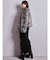 SymmetryGYDAプレートlong sleeveニットロングワンピース