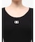 SymmetryGYDAプレートlong sleeveニットロングワンピース