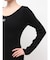 SymmetryGYDAプレートlong sleeveニットロングワンピース