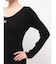 SymmetryGYDAプレートlong sleeveニットロングワンピース