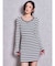 SymmetryGYDA プレートlong sleeveニットワンピース