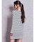 SymmetryGYDA プレートlong sleeveニットワンピース