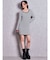 SymmetryGYDA プレートlong sleeveニットワンピース