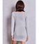 SymmetryGYDA プレートlong sleeveニットワンピース