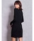 SymmetryGYDA プレートlong sleeveニットワンピース