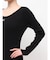 SymmetryGYDA プレートlong sleeveニットワンピース