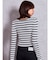 SymmetryGYDAプレートlong sleeveニットトップス