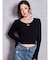 SymmetryGYDAプレートlong sleeveニットトップス