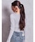SymmetryGYDAプレートlong sleeveニットトップス