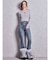 SymmetryGYDAプレートlong sleeveニットトップス