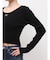 SymmetryGYDAプレートlong sleeveニットトップス