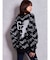 BETTY×GYDA slanting patternニットトップス