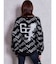 BETTY×GYDA slanting patternニットトップス