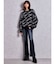 BETTY×GYDA slanting patternニットトップス