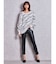 BETTY×GYDA slanting patternニットトップス