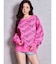 BETTY×GYDA slanting patternニットトップス