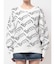 BETTY×GYDA slanting patternニットトップス