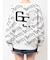 BETTY×GYDA slanting patternニットトップス