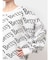 BETTY×GYDA slanting patternニットトップス