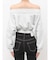 Symmetry GYDA short ラメスウェットトップス