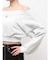 Symmetry GYDA short ラメスウェットトップス