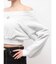 Symmetry GYDA short ラメスウェットトップス