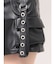ハイウエストEYELET STRAP CARGOフェイクレザーショートパンツ