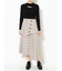 ハイウエストレイヤードスカート