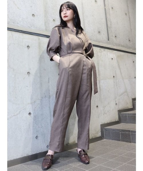 ルーズムードジャンプスーツ｜ムルーアの通販｜&mall（アンド