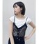 シアーキャミレイヤードトップス