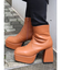 ラウンドカーブミドルブーツ