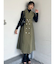 3WAYレーストレンチコートワンピース